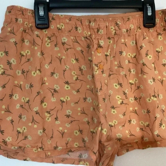 Victoria's Secret Pink Floral Boxer Shorts Size Small - Picture 2 of 6